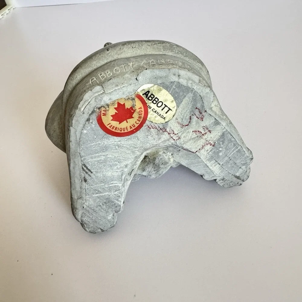 Vintage Inuit Figure Fish Soapstone Style Figurine Abbott‎ Canada Decor